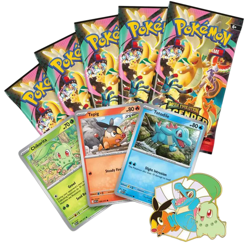 Pokémon - Mega Evolution: Ascended Heroes - First Partners Deluxe Pin Collection - Iconic Evolution