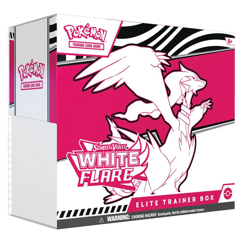 White Flare Elite Trainer Box - Iconic Evolution